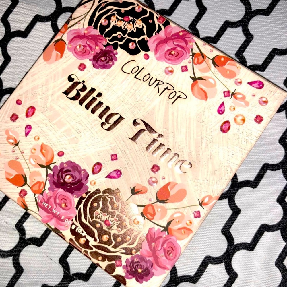 Colourpop bling time